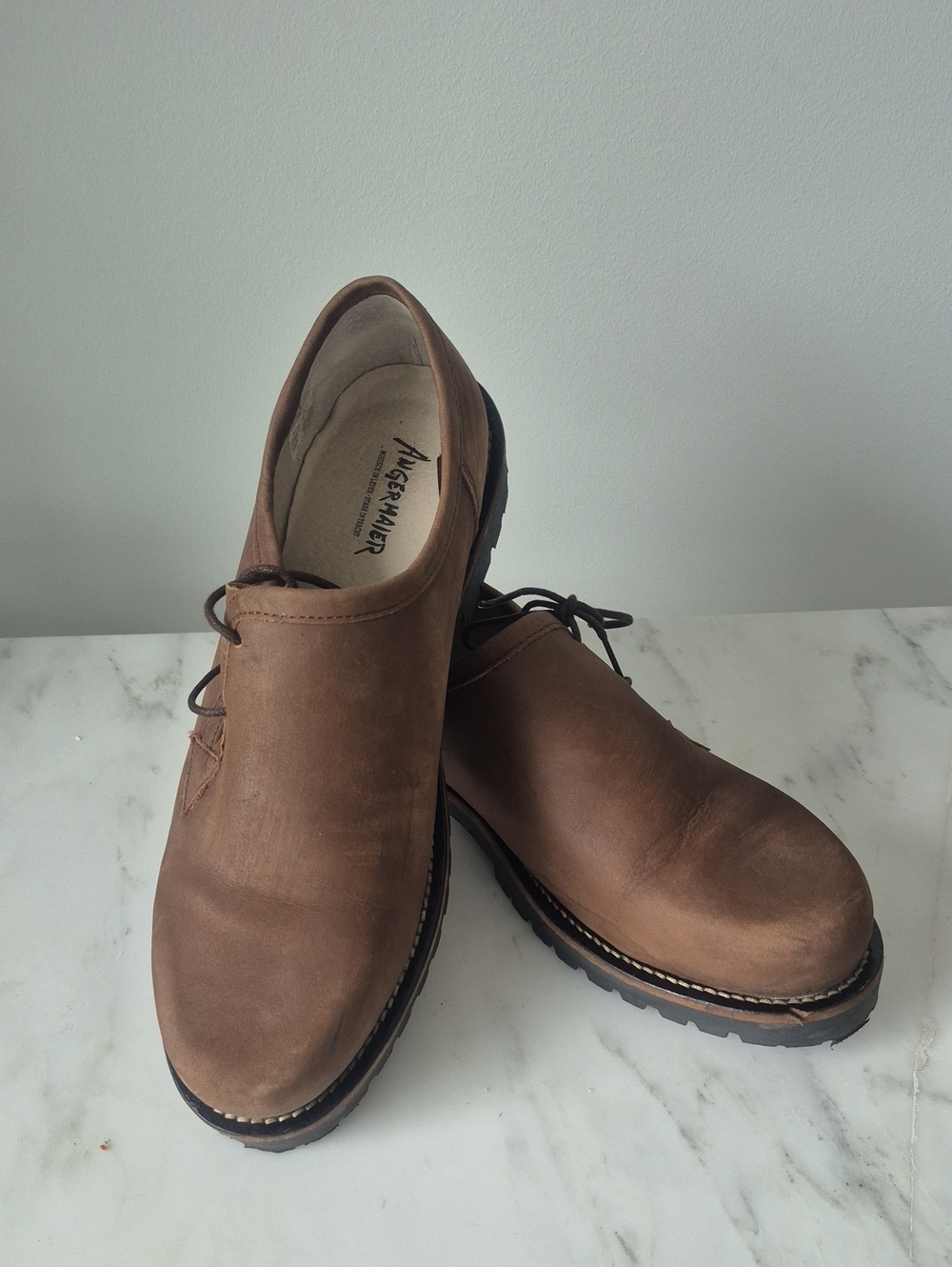 Men's Brown Leather Chukka Boots -